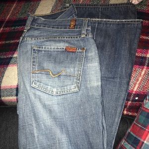 7 for all mankind flare size 28